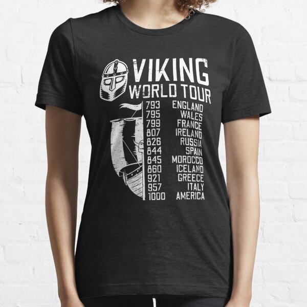 Vikings World Tour - Two-Sided T-Shirt