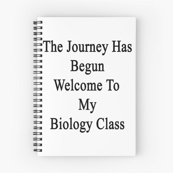Item preview, The Journey Has Begun Welcome To My Biology Class  designed and sold by supernova23.