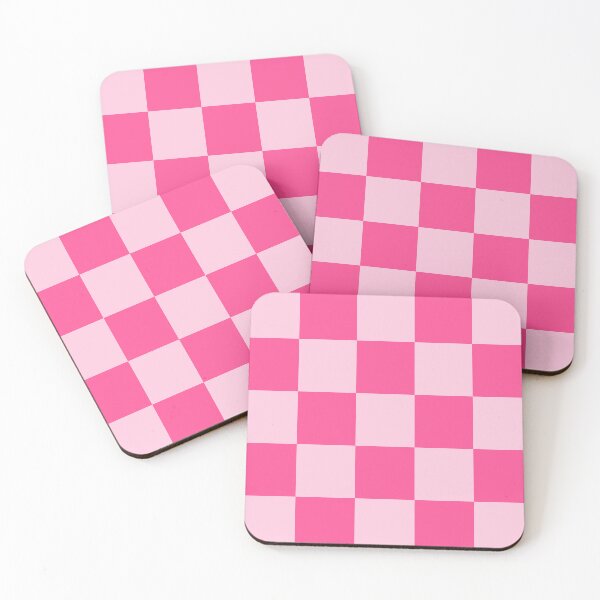 Item preview, Magog - Abstract Colorful Pink Checkered Pattern Check Pattern designed and sold by Retro-Rocket.