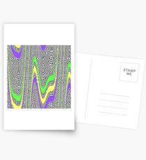 80s Trippy Postcards