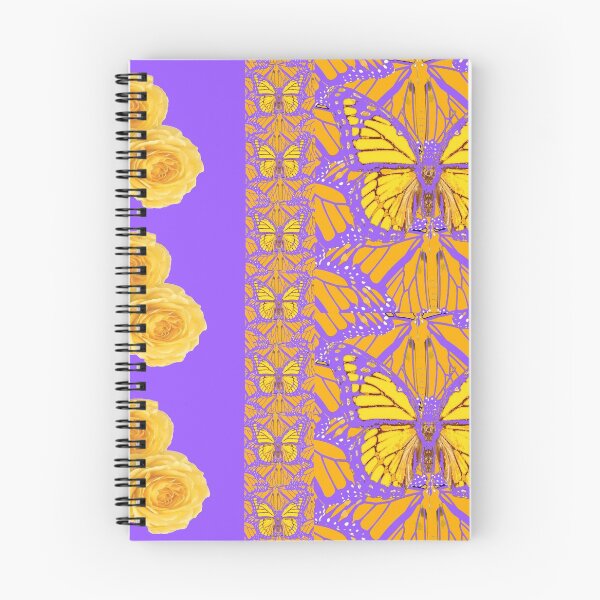 Item preview,  CONTEMPORARY VIOLET ART & GOLD MONARCH BUTTERFLIES  designed and sold by sharlesart.