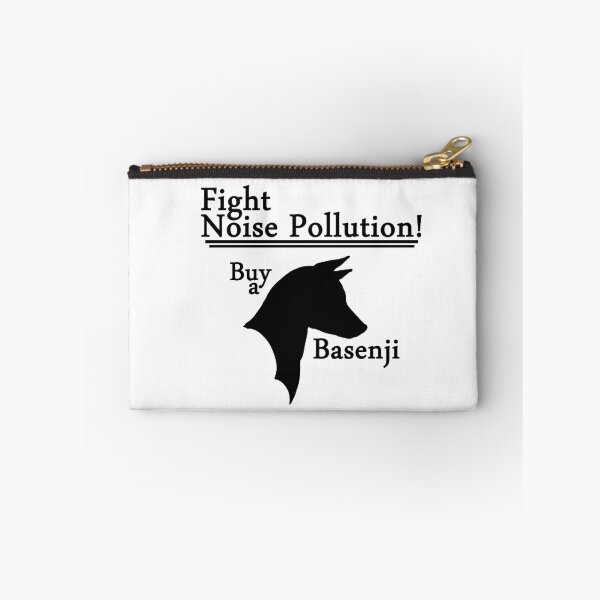 Item preview, Fight Noise Pollution! Buy a Basenji! designed and sold by stellarmule.