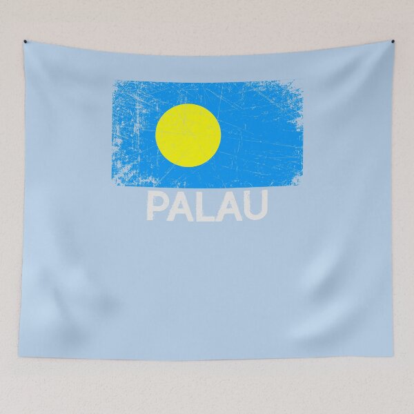 Item preview, Palauan Flag Design | Vintage Made In Palau Gift designed and sold by melsens.