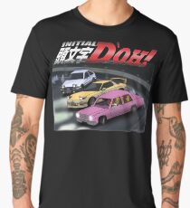 Initial D'oh Men's Premium T-Shirt