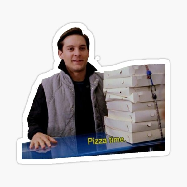 PIZZA TIME! Sticker