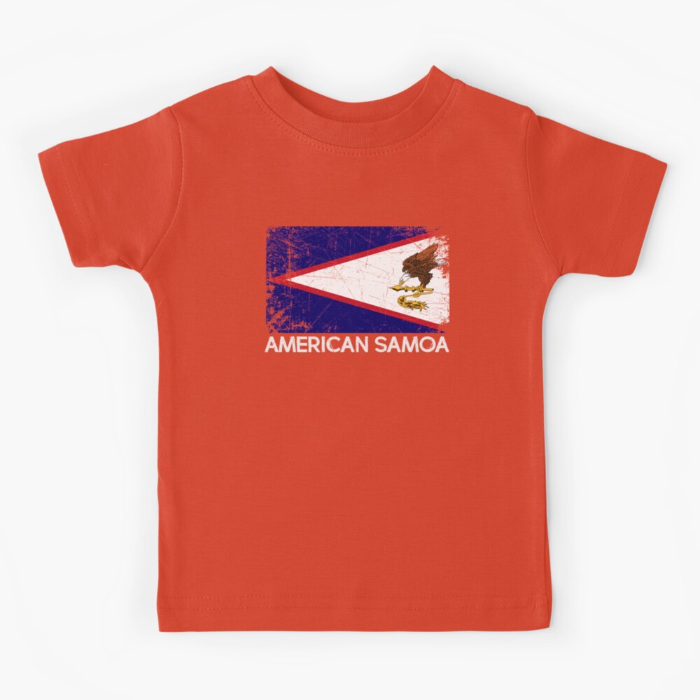 American Samoa Sports/Soccer Jersey Tee Flag Football Raglan Baseball Tee