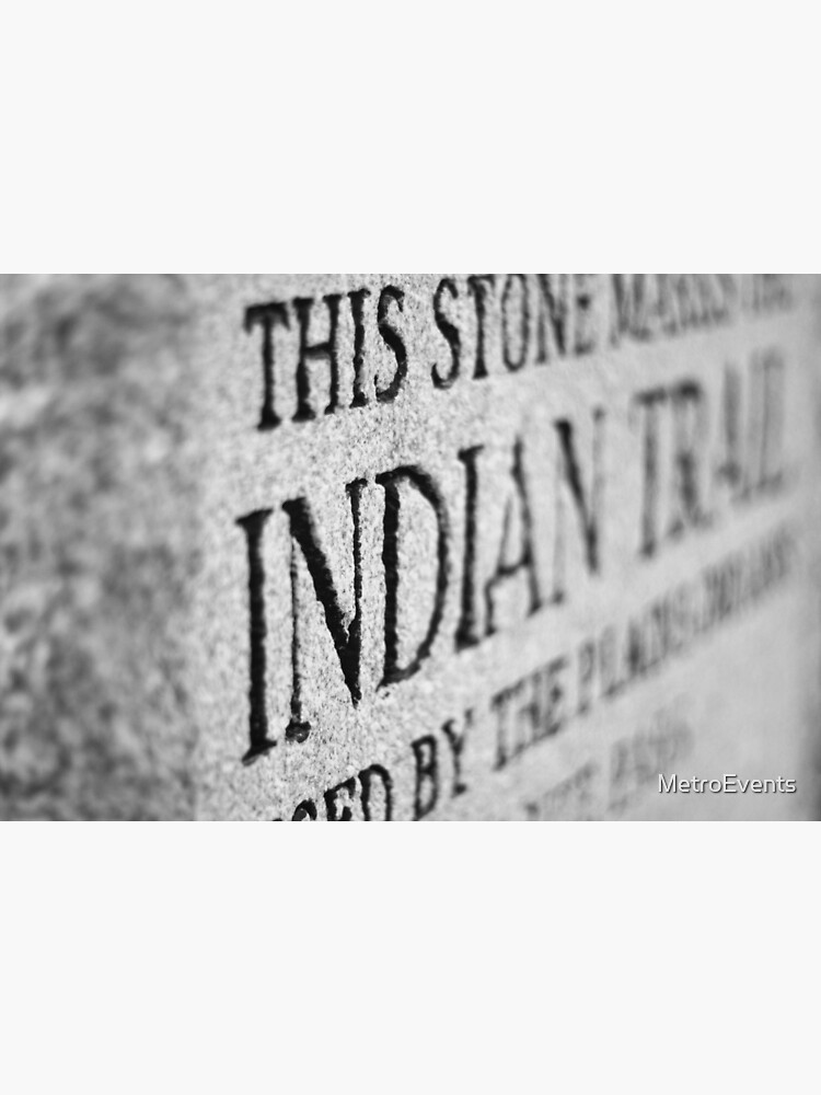 Stone, Indian Trail Photograph by MetroEvents