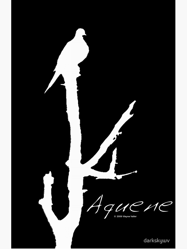 Thumbnail 2 of 2, Greeting Card, Aquene designed and sold by darkskywv.