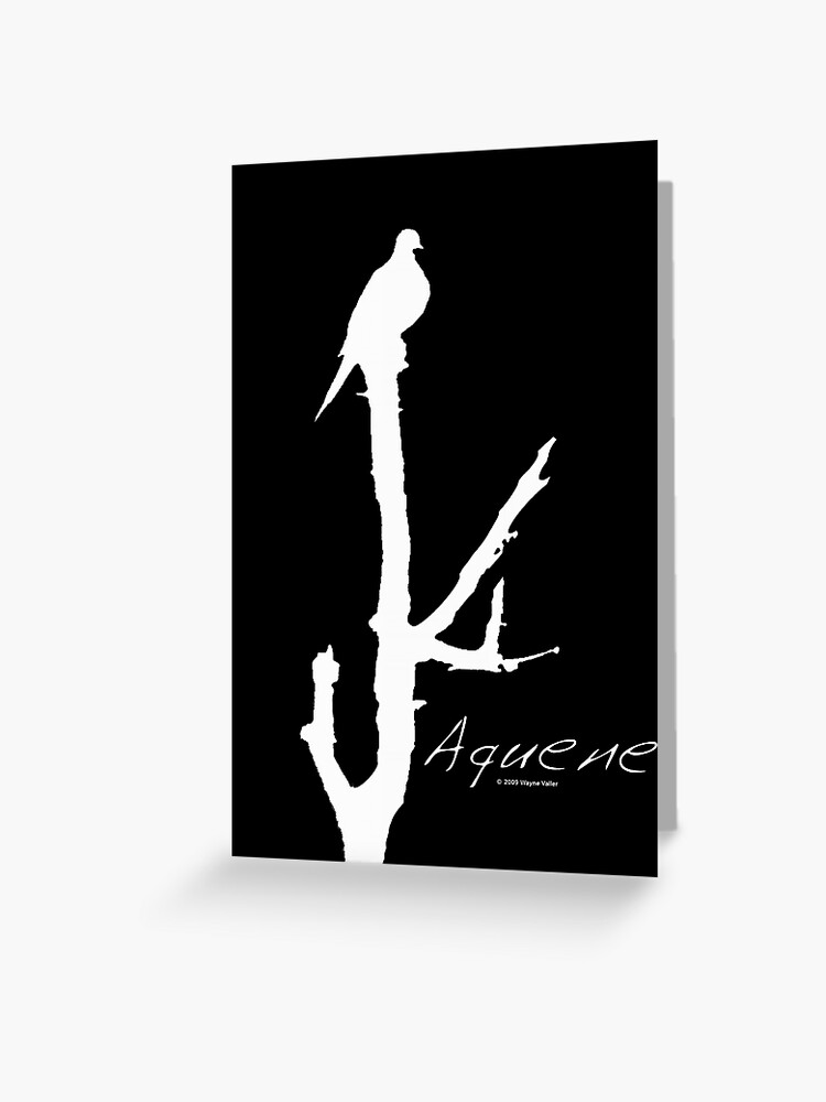 Thumbnail 1 of 2, Greeting Card, Aquene designed and sold by darkskywv.
