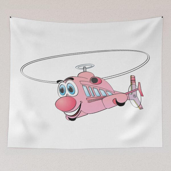 Item preview, Pink Helicopter Cartoon. designed and sold by Scott Hayes.