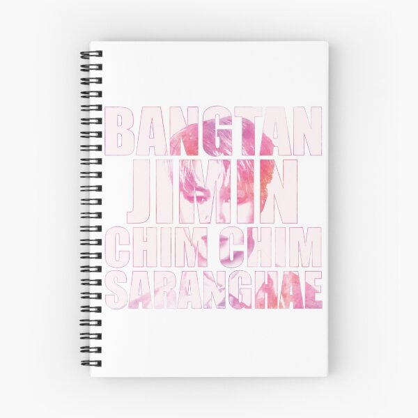 Item preview, BTS - Jimin - portrait and words (pink watercolours) | Chim Chim | Mochi | Army | Kpop | RM, Suga, Jin, J-Hope, Jungkook, V designed and sold by Vane22april.