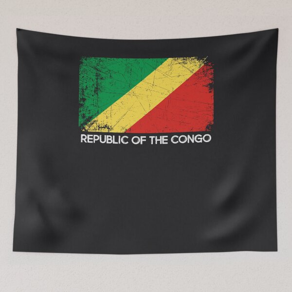 Item preview, Congolese Flag Design | Vintage Made In Congo Republic Gift designed and sold by melsens.