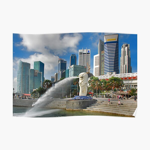 Singapore, Merlion Poster