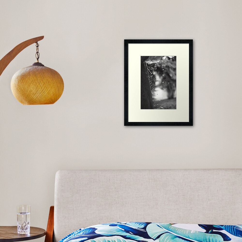 Nature's Water Framed Art Print