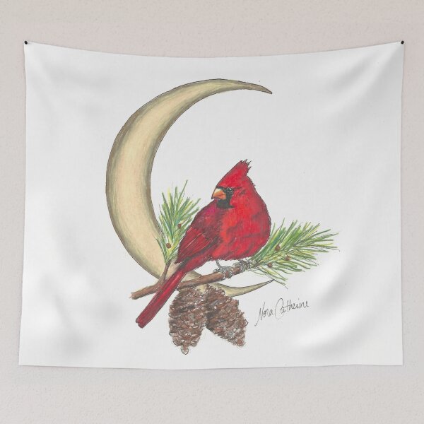 Item preview, Cardinal - watching over me designed and sold by noracatherine.