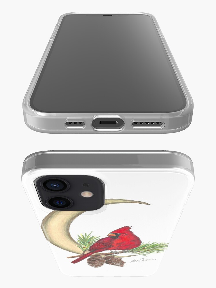 Alternate view of Cardinal - watching over me iPhone Case & Cover