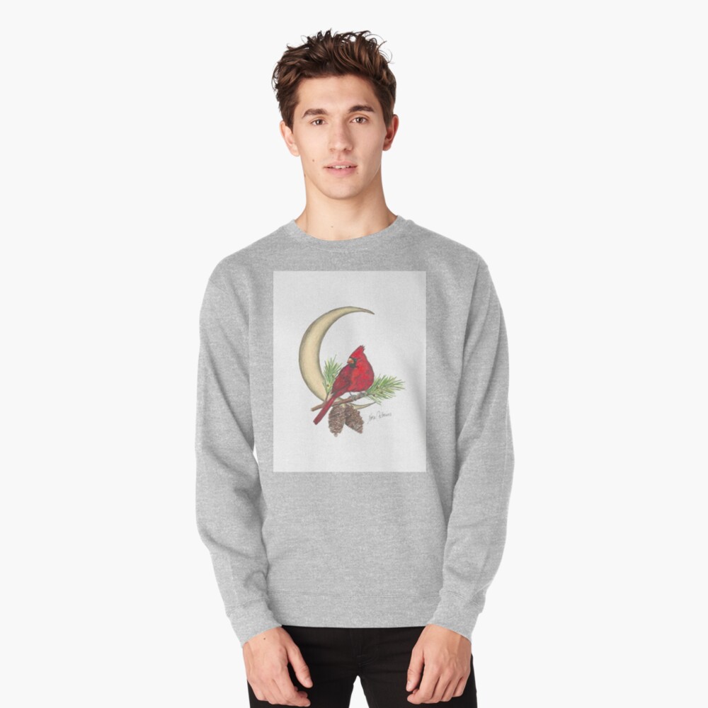 Cardinal - watching over me Pullover Sweatshirt