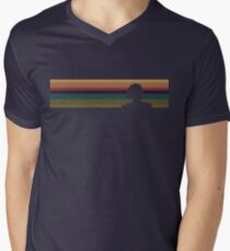 13's Silhouette - Doctor Who Men's V-Neck T-Shirt