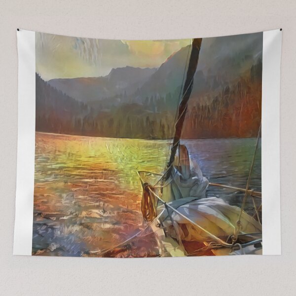 Item preview, Sunset Sail designed and sold by ArtlyStudio.