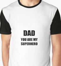 My Superhero Dad Funny Gift Idea Graphic T-Shirt