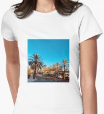San Diego Morning Women's Fitted T-Shirt