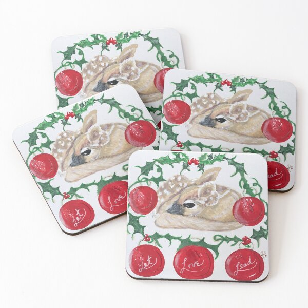 Item preview, DEER Christmas Card designed and sold by JJannmarie.