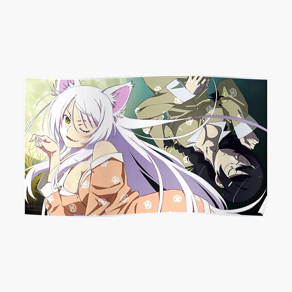 Nekomonogatari Black Posters Redbubble