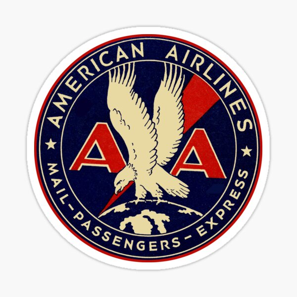 American Airlines Sticker