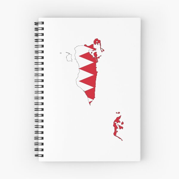 Item preview, bahrain flag map designed and sold by tony4urban.