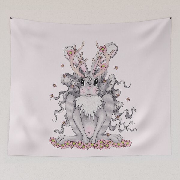 Item preview, Jackalope - Cute Cryptid designed and sold by TammaraW.