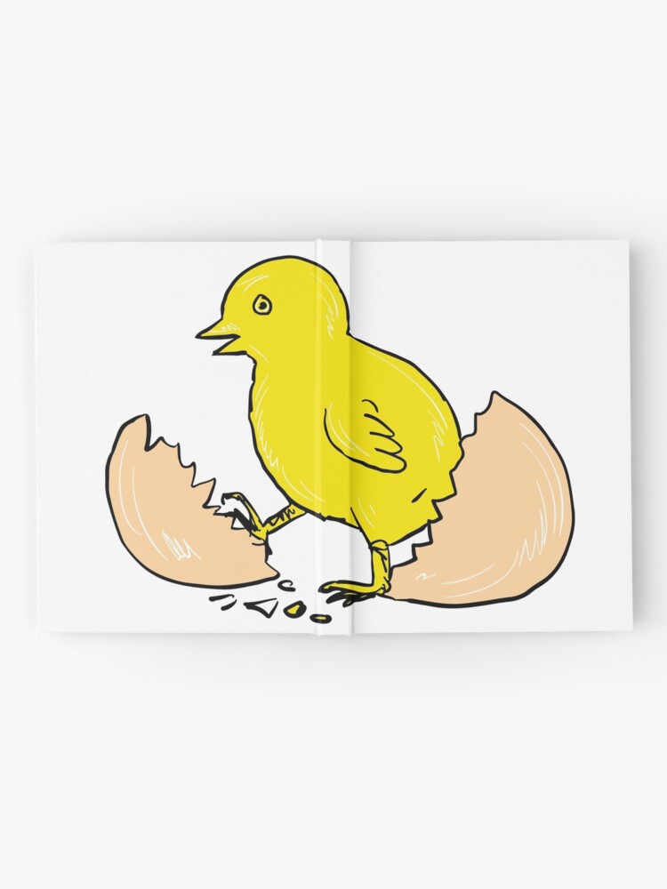 Cuaderno de tapa dura «Dibujo de pollito dentro de huevo» de patrimonio | Redbubble Cuaderno de tapa dura «Dibujo de pollito dentro de huevo» de patrimonio | Redbubble
