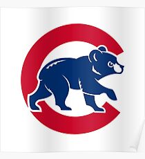 Chicago Cubs Original Logo Poster