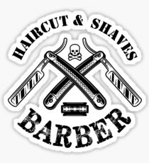 barber – haircut & shaves Sticker