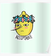 Póster Lemongrab Suave