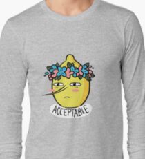 Weiches Zitronengras Langarmshirt