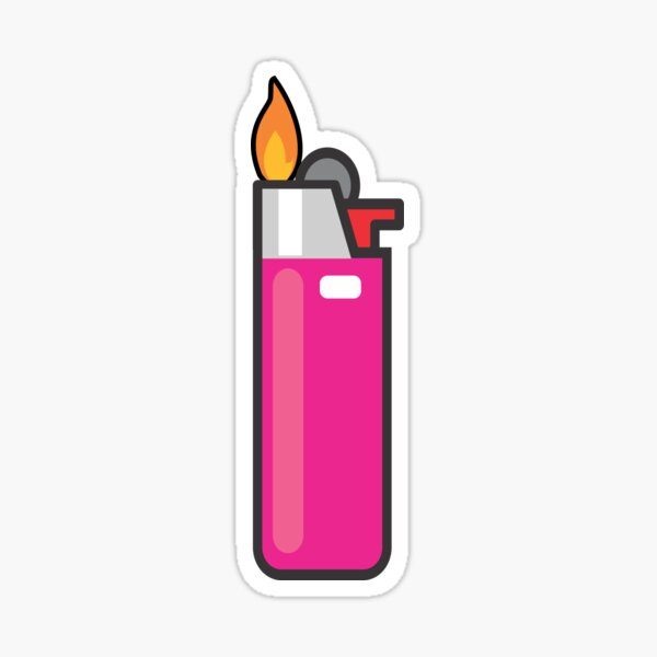 Lighter Sticker