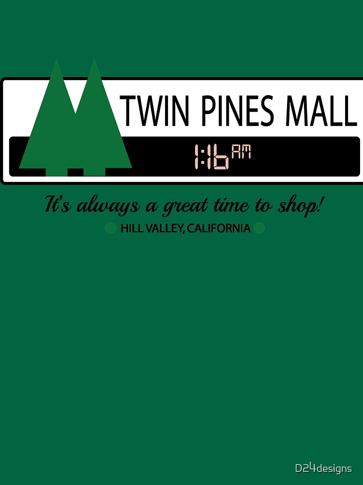 "Twin Pines Mall" Tshirt by D24designs Redbubble