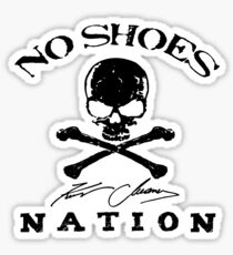 kenny no shoes nation chesney 2019 doso Sticker