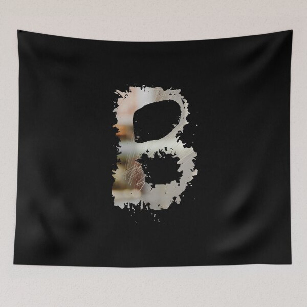 Item preview, Inistialien: B - a letter from the alphabet - Urban Graffiti Grunge Photo Design designed and sold by fritzlang.