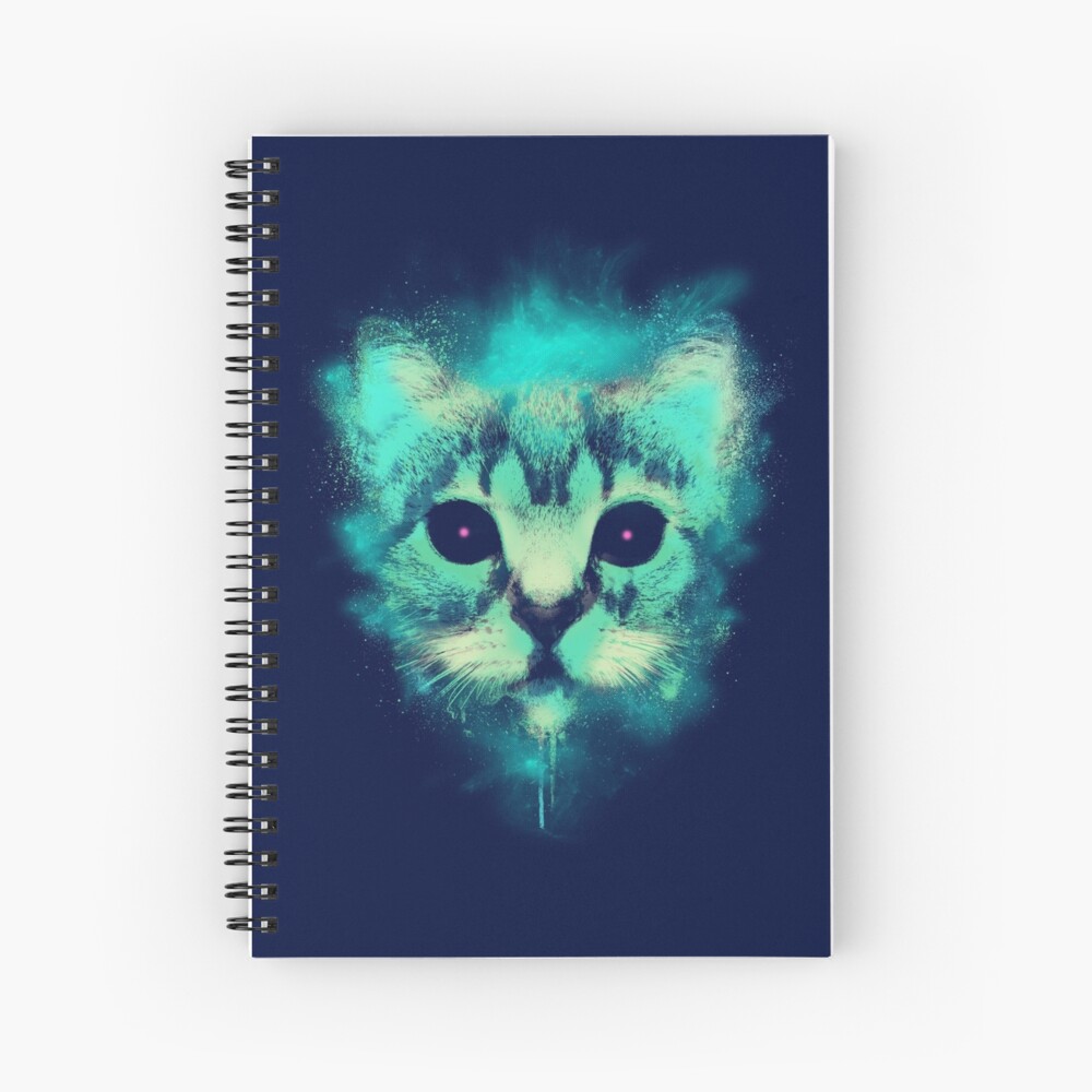 Vista previa del artículo con la obra «Cuaderno de espiral», diseñado y vendido por opawapo.