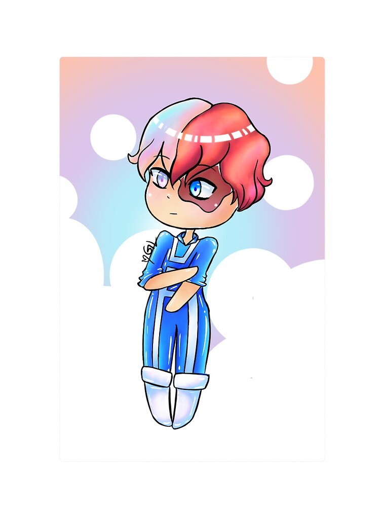 Shoto Todoroki My Hero Academia Chibi By Gldrawer