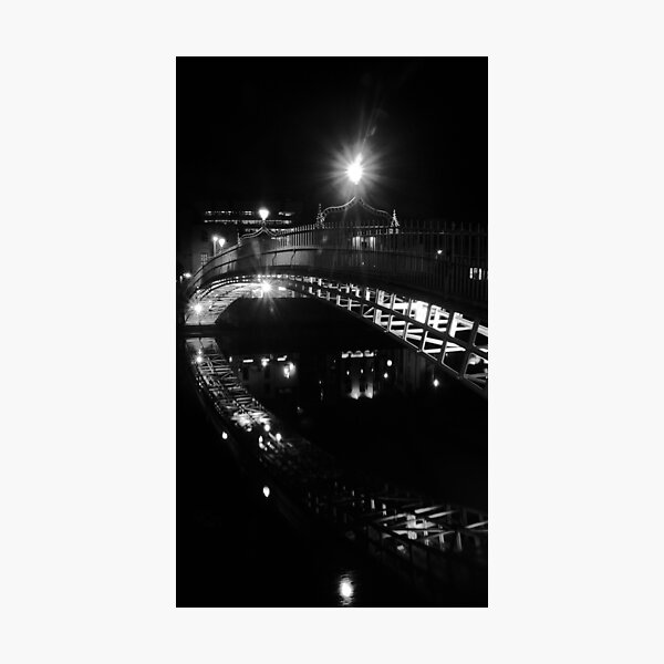 Item preview, Ha'penny Bridge b&w designed and sold by Alan Wright.