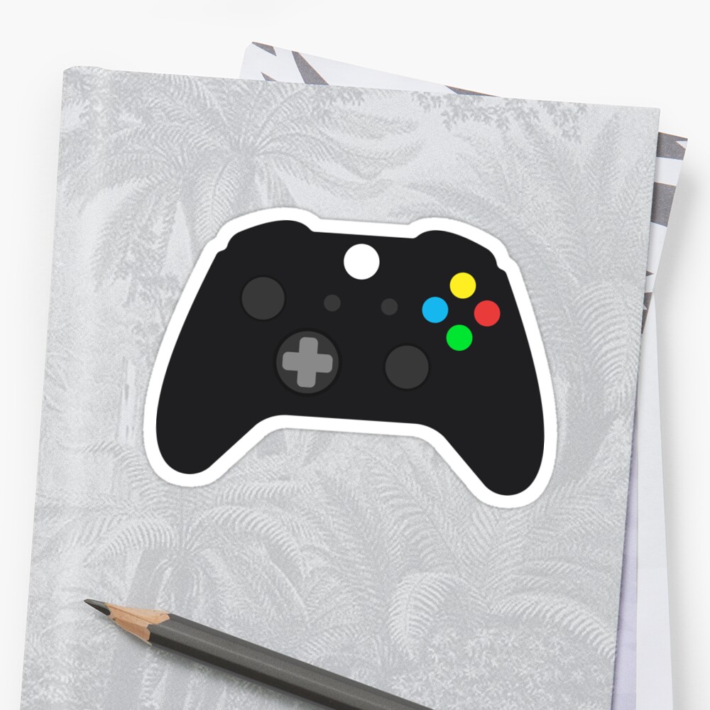 Xbox Controller Sticker By Joshuanaaa Redbubble