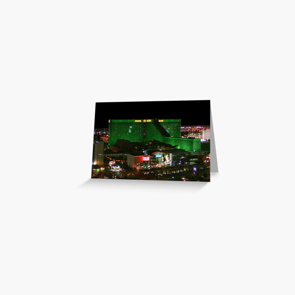 South Las Vegas Strip Greeting Card