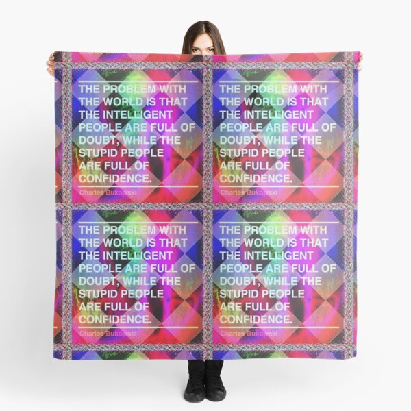 Intelligent vs Stupid Scarf