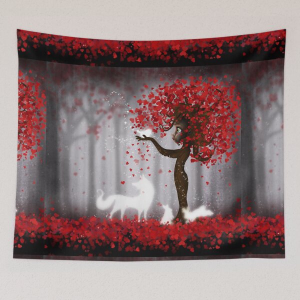 Item preview, Magical Heart Tree Forest for Spirit Animals designed and sold by jitterfly.