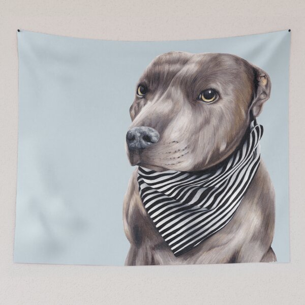 Item preview, Blue Staffordshire Bull Terrier designed and sold by Apatche Revealed.