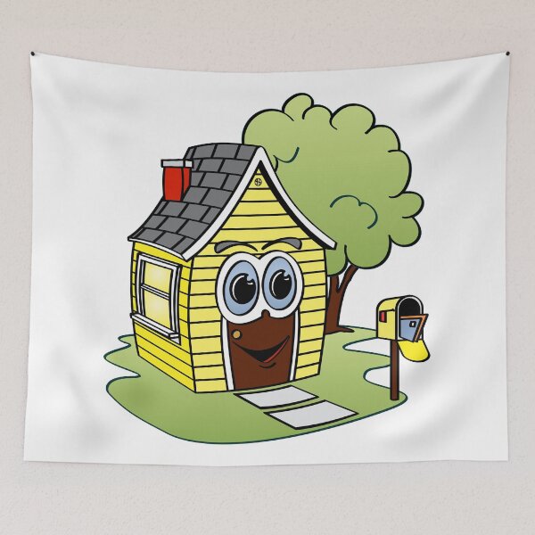 Item preview, Yellow House Cartoon designed and sold by Scott Hayes.