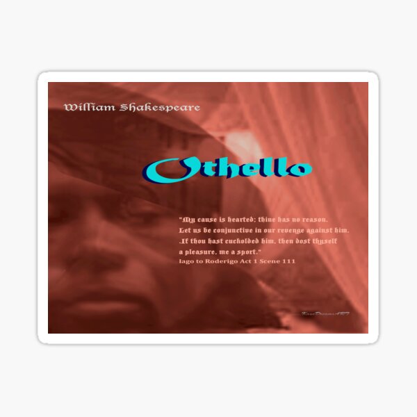 Item preview, Othello--Let us be conjunctive in our revenge designed and sold by KayeDreamsART.