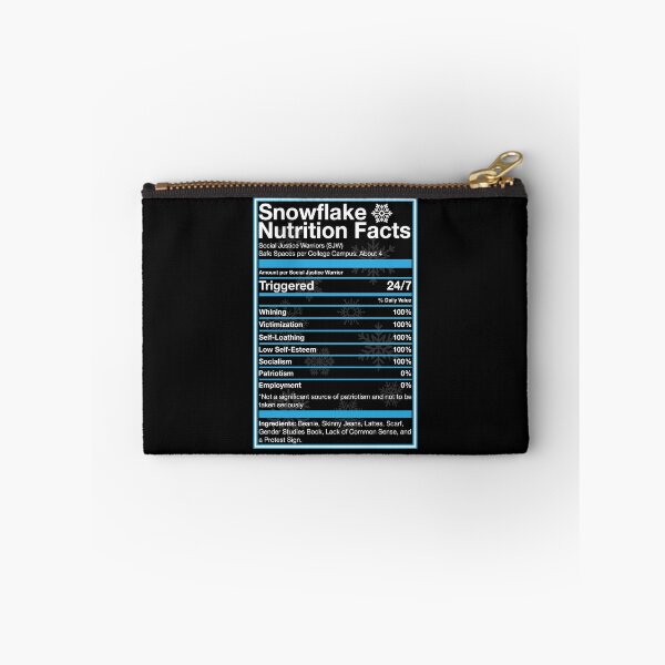 Item preview, Snowflake Nutrition Facts designed and sold by myoungncsu.